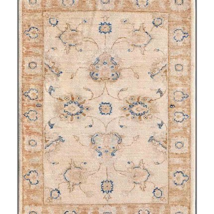 Hand Knotted Serenity Wool Rug 2' 8" X 3' 8"