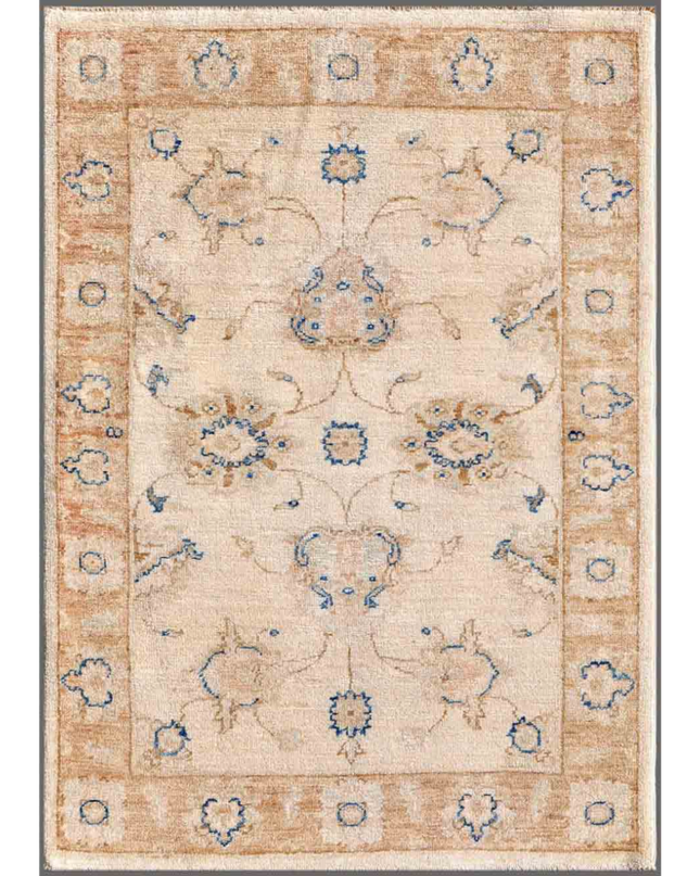 Hand Knotted Serenity Wool Rug 2' 8" X 3' 8"