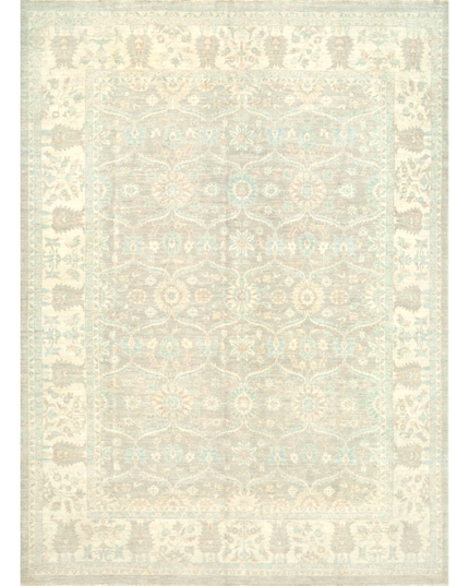 Hand Knotted Serenity Wool Rug 8' 9" X 11' 7"