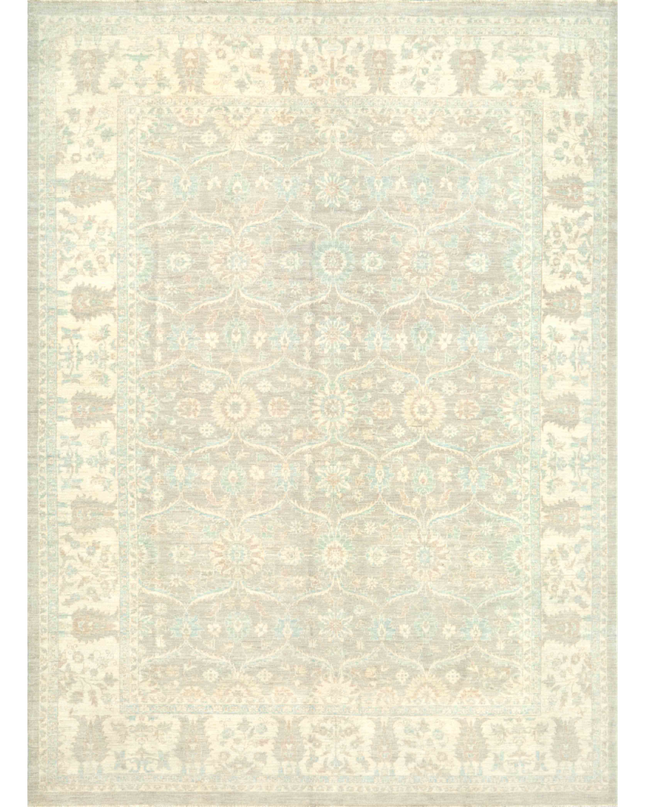 Hand Knotted Serenity Wool Rug 8' 9" X 11' 7"
