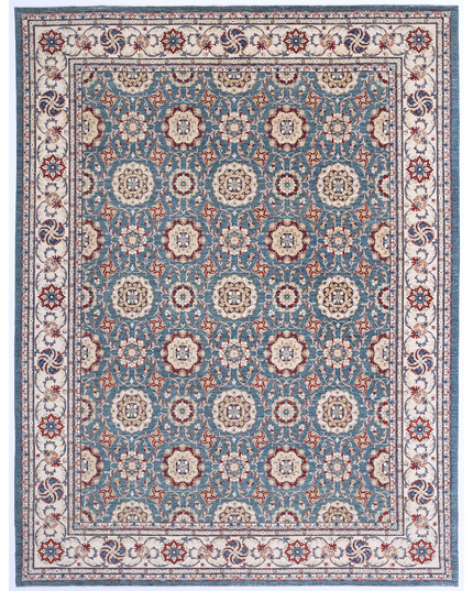 Hand Knotted Ziegler Wool Rug 13' 3" X 17' 2"