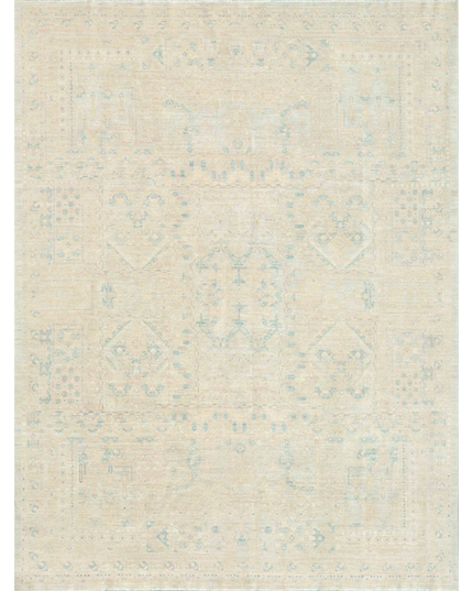Hand Knotted Serenity Wool Rug 8' 10" X 11' 11"