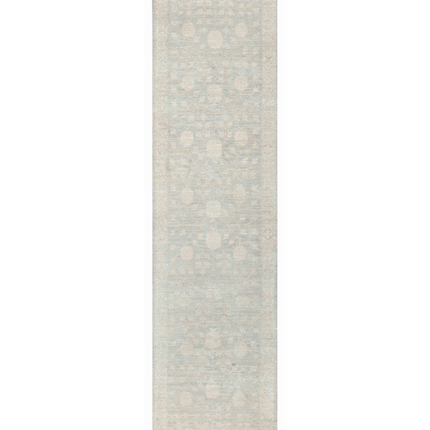 Hand Knotted Khotan Wool Rug 2' 8" X 10' 4"