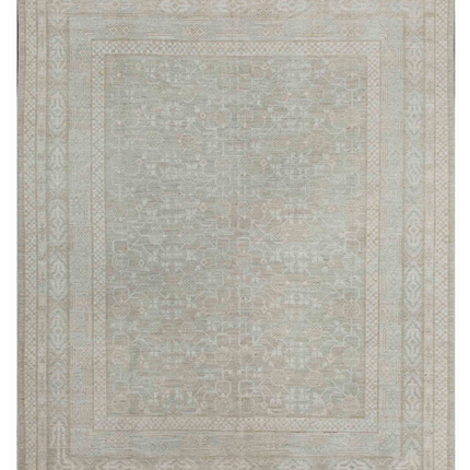 Hand Knotted Khotan Wool Rug 8' 0" X 10' 0"