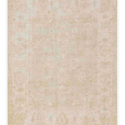 Hand Knotted Oushak Wool Rug 8' 0" X 10' 2"