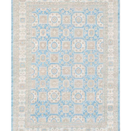 Hand Knotted Khotan Wool Rug 13' 1" X 18' 2"