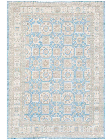 Hand Knotted Khotan Wool Rug 13' 1" X 18' 2"