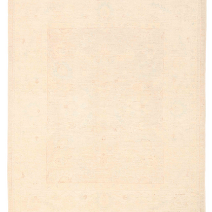 Hand Knotted Oushak Wool Rug 8' 0" X 9' 9"
