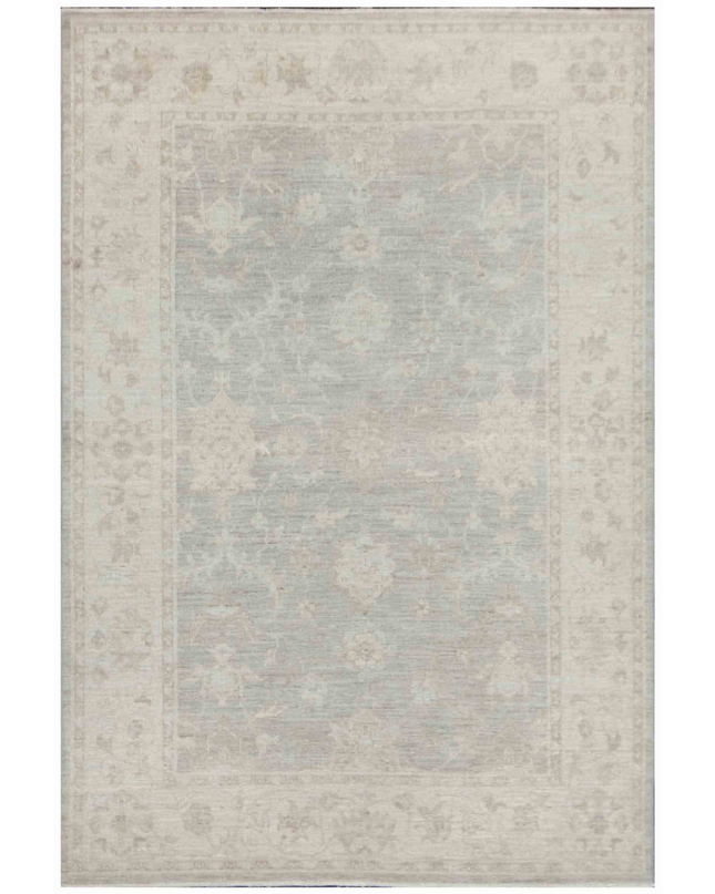 Hand Knotted Serenity Wool Rug 4' 0" X 5' 10"