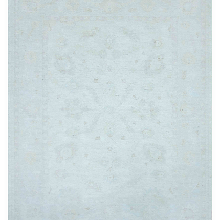 Hand Knotted Oushak Wool Rug 11' 10" X 14' 10"
