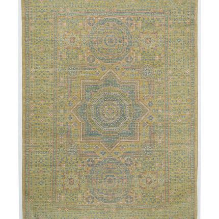 Hand Knotted Mamluk Wool Rug 4' 10" X 6' 10"