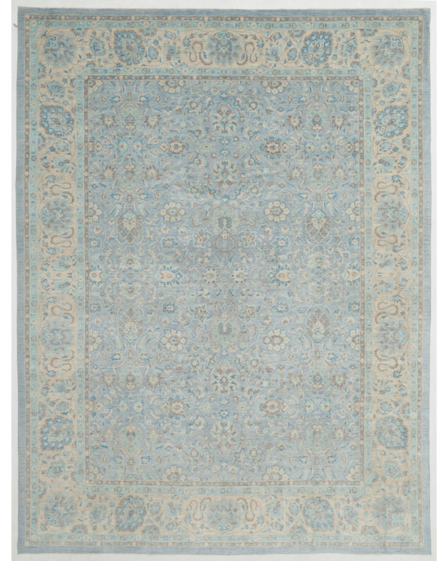 Hand Knotted Ariana Wool & Silk Rug 13' 2" X 17' 2"