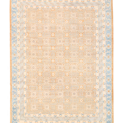 Hand Knotted Khotan Wool Rug 8' 10" X 11' 10"
