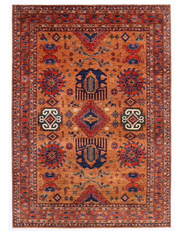 Hand Knotted Humna Wool Rug 8' 10" X 12' 7"