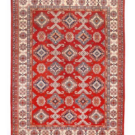 Hand Knotted Kazak Wool Rug 11' 10" X 15' 0"