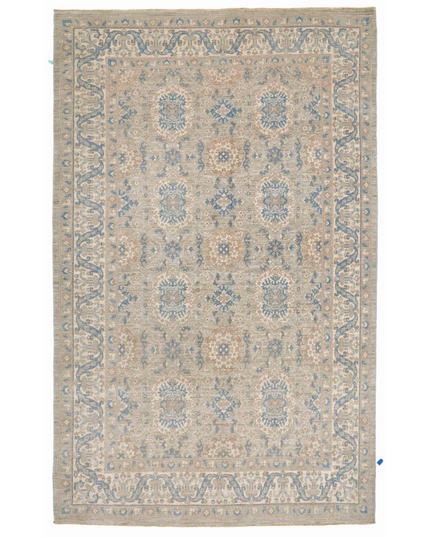 Hand Knotted Serenity Wool Rug 6' 1" X 9' 8"