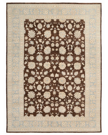 Hand Knotted Ziegler Wool Rug 10' 1" X 13' 10"