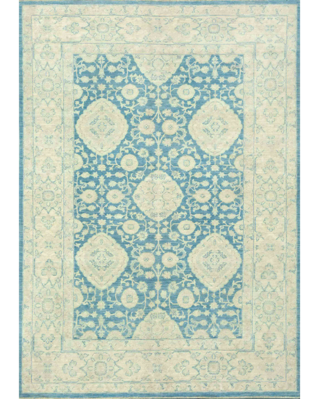 Hand Knotted Serenity Wool Rug 6' 3" X 8' 8"