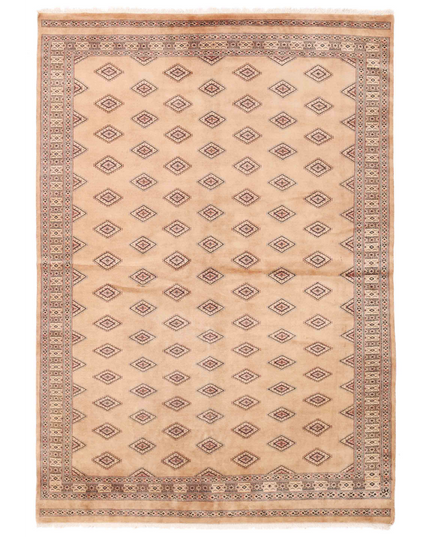 Hand Knotted Bokhara Wool Rug 5' 6" X 8' 0"