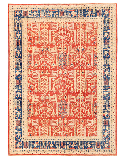 Hand Knotted Bakshaish Wool Rug 6' 2" X 8' 10"