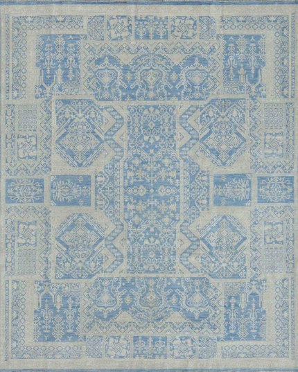Hand Knotted Serenity Wool Rug 8' 4" X 10' 1"