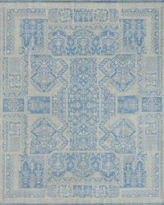 Hand Knotted Serenity Wool Rug 8' 4" X 10' 1"