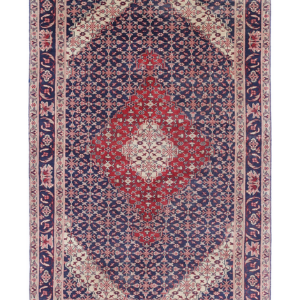 Hand Knotted Shirvan Wool Rug 3' 11" X 5' 10"