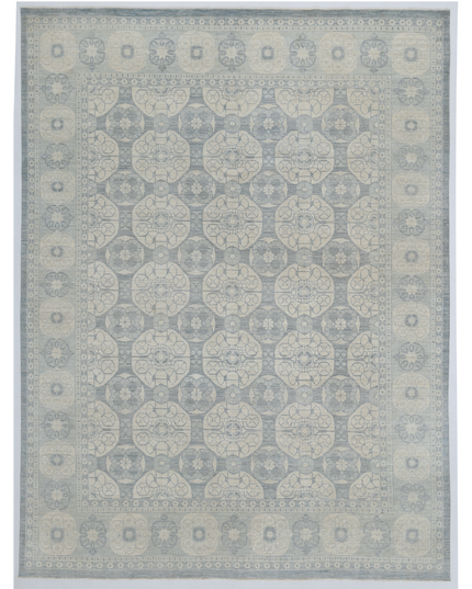 Hand Knotted Serenity Wool Rug 8' 11" X 11' 10"
