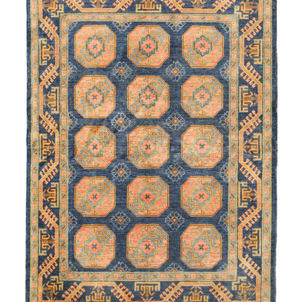 Hand Knotted Revival Wool Rug 5' 9" X 7' 10"
