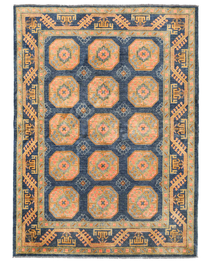 Hand Knotted Revival Wool Rug 5' 9" X 7' 10"