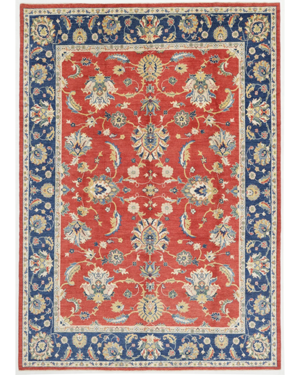 Hand Knotted Ziegler Wool Rug 8' 9" X 12' 3"