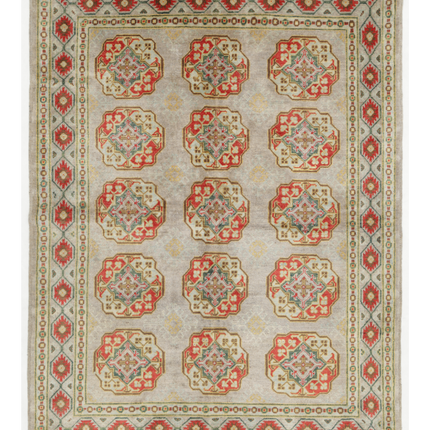 Hand Knotted Revival Wool Rug 5' 2" X 6' 10"