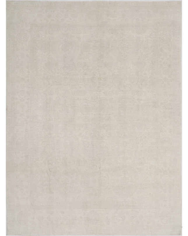 Hand Knotted Serenity Wool Rug 8' 8" X 11' 6"