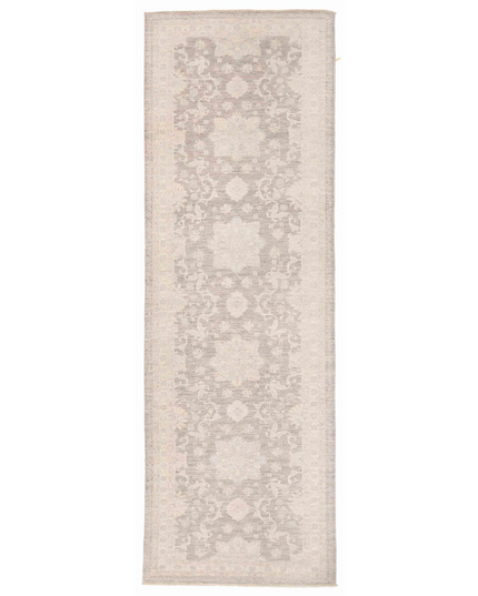 Hand Knotted Serenity Wool Rug 4' 1" X 12' 7"
