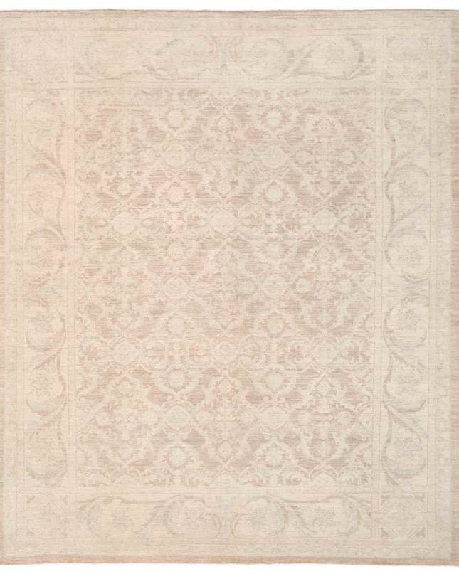Hand Knotted Serenity Wool Rug 8' 0" X 9' 6"