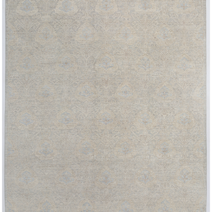 Hand Knotted Artemix Wool Rug 8' 2" X 9' 9"