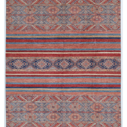Hand Knotted Khurjeen Wool Rug 9' 0" X 11' 4"