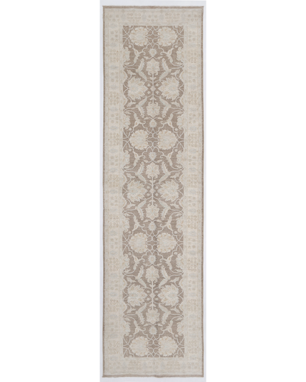 Hand Knotted Serenity Wool Rug 4' 0" X 15' 3"
