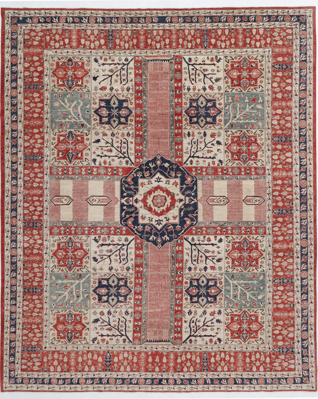Hand Knotted Bakhtiari Wool Rug 11' 9" X 14' 7"