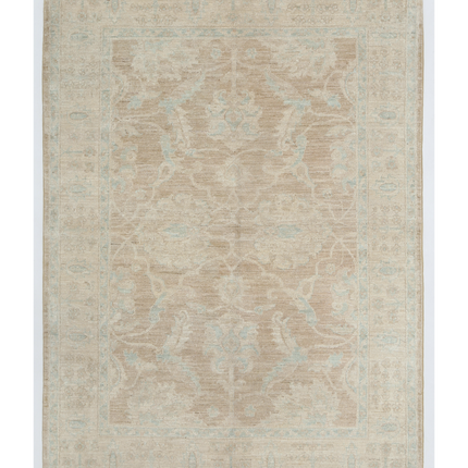 Hand Knotted Serenity Wool Rug 4' 1" X 5' 8"