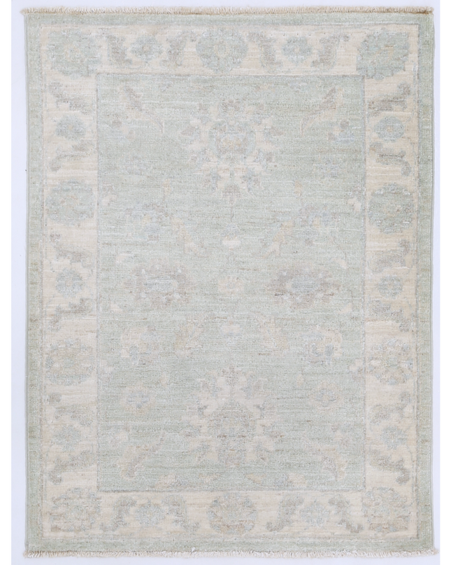 Hand Knotted Serenity Wool Rug 2' 2" X 2' 11"