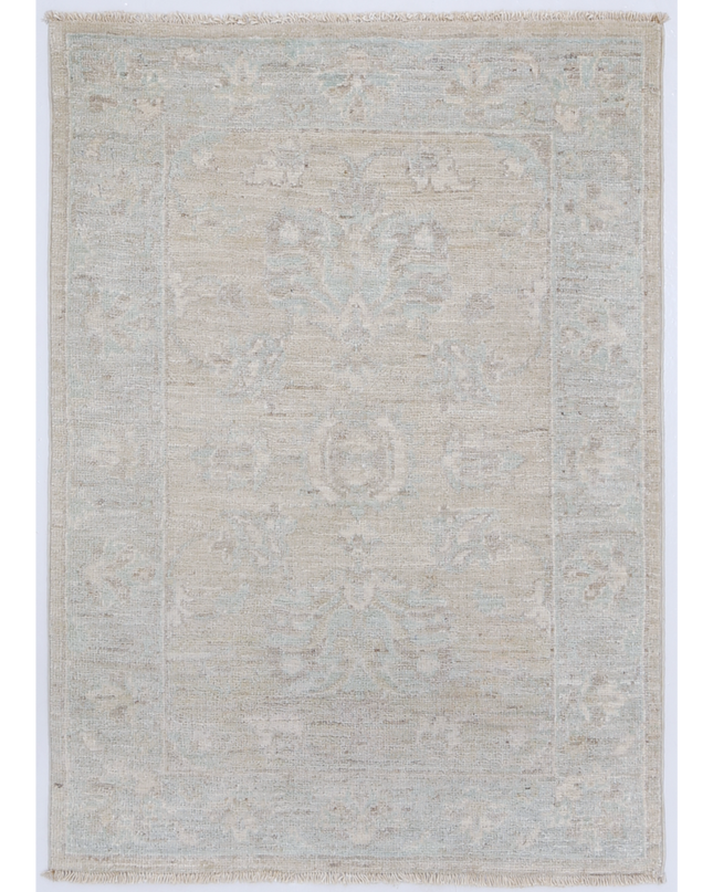 Hand Knotted Serenity Wool Rug 2' 1" X 2' 10"