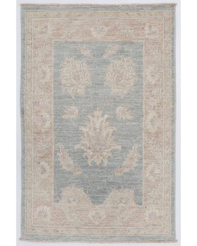 Hand Knotted Serenity Wool Rug 2' 1" X 3' 3"