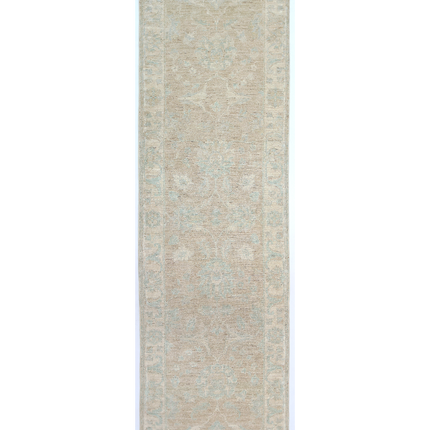 Hand Knotted Serenity Wool Rug 2' 5" X 8' 2"