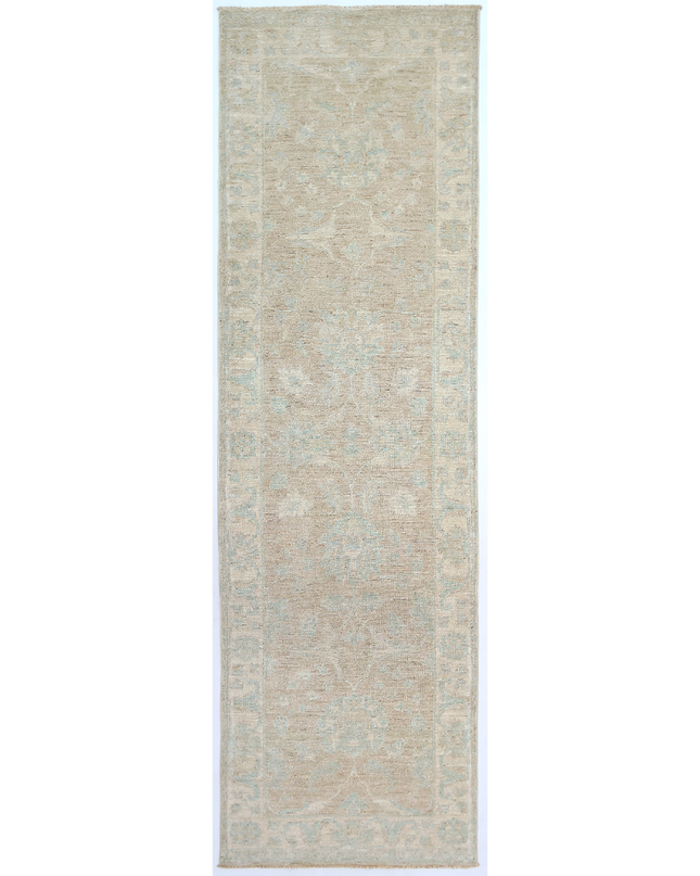Hand Knotted Serenity Wool Rug 2' 5" X 8' 2"