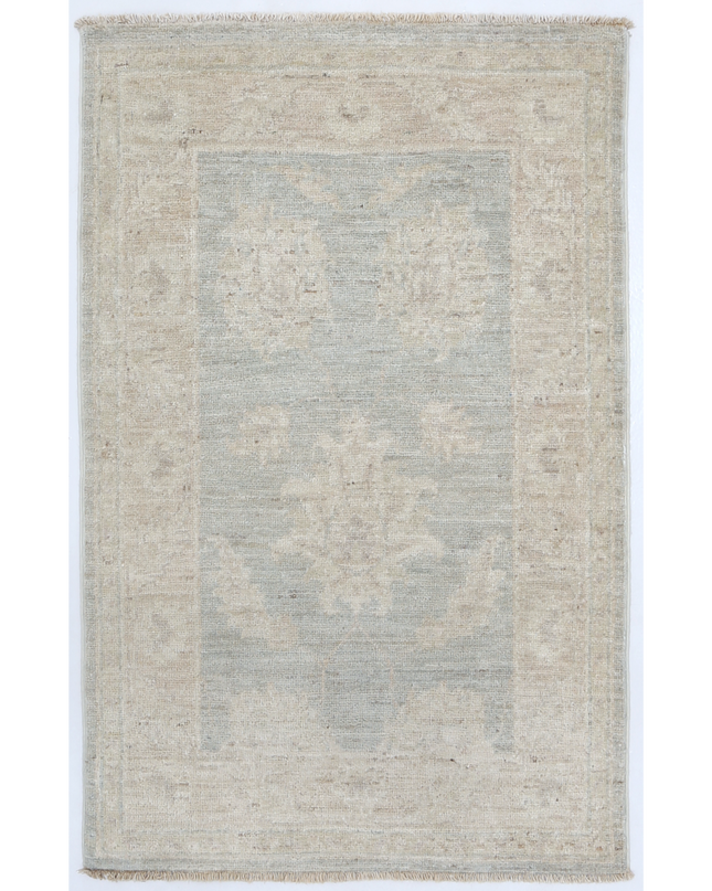 Hand Knotted Serenity Wool Rug 2' 1" X 3' 3"