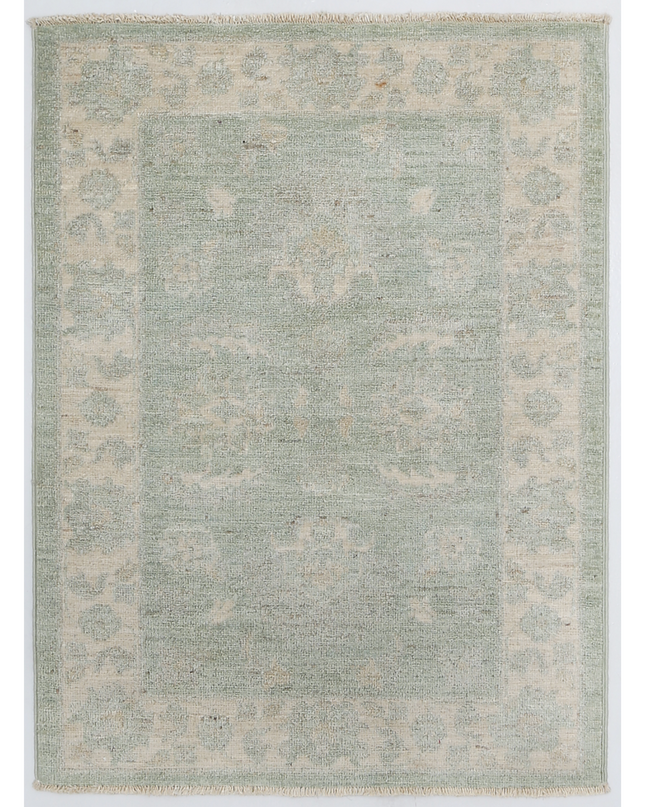 Hand Knotted Serenity Wool Rug 2' 2" X 2' 10"