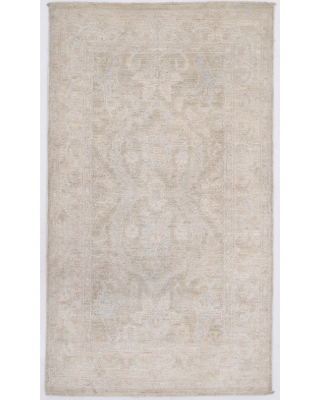Hand Knotted Serenity Wool Rug 2' 9" X 4' 9"