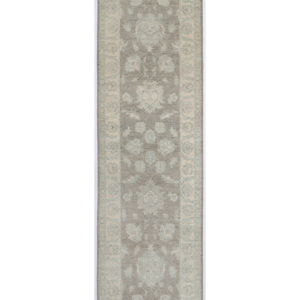 Hand Knotted Ziegler Wool Rug 2' 7" X 8' 10"