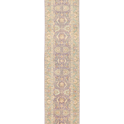 Hand Knotted Ziegler Wool Rug 2' 8" X 10' 10"